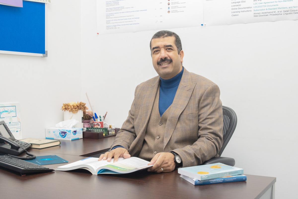 Dr. Abdelhamid Ahmed, Assistant Professor in English Language Education at QU