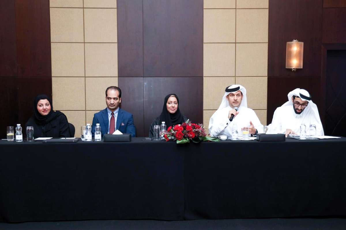 Speakers during the workshop. 