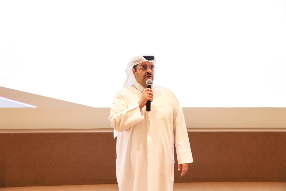 A Ministry of Labour official speaking during the seminar.