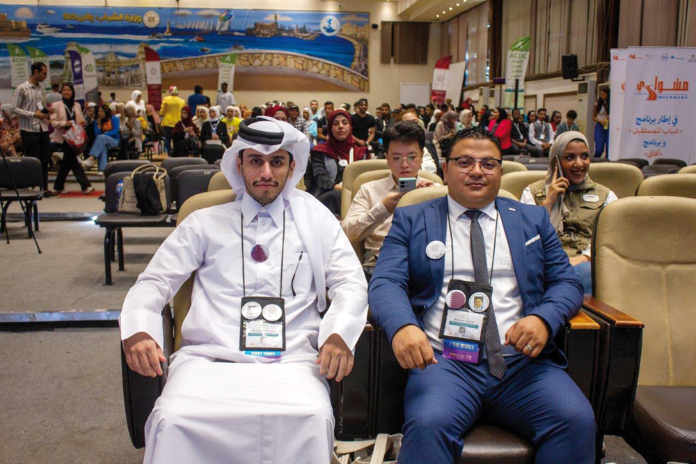 QCDC officials during the conference held in Alexandria, Egypt.