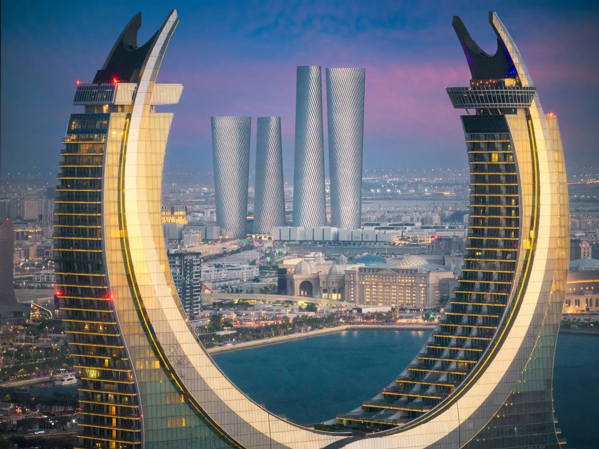 File picture of Lusail Skyline in Qatar used for representation 