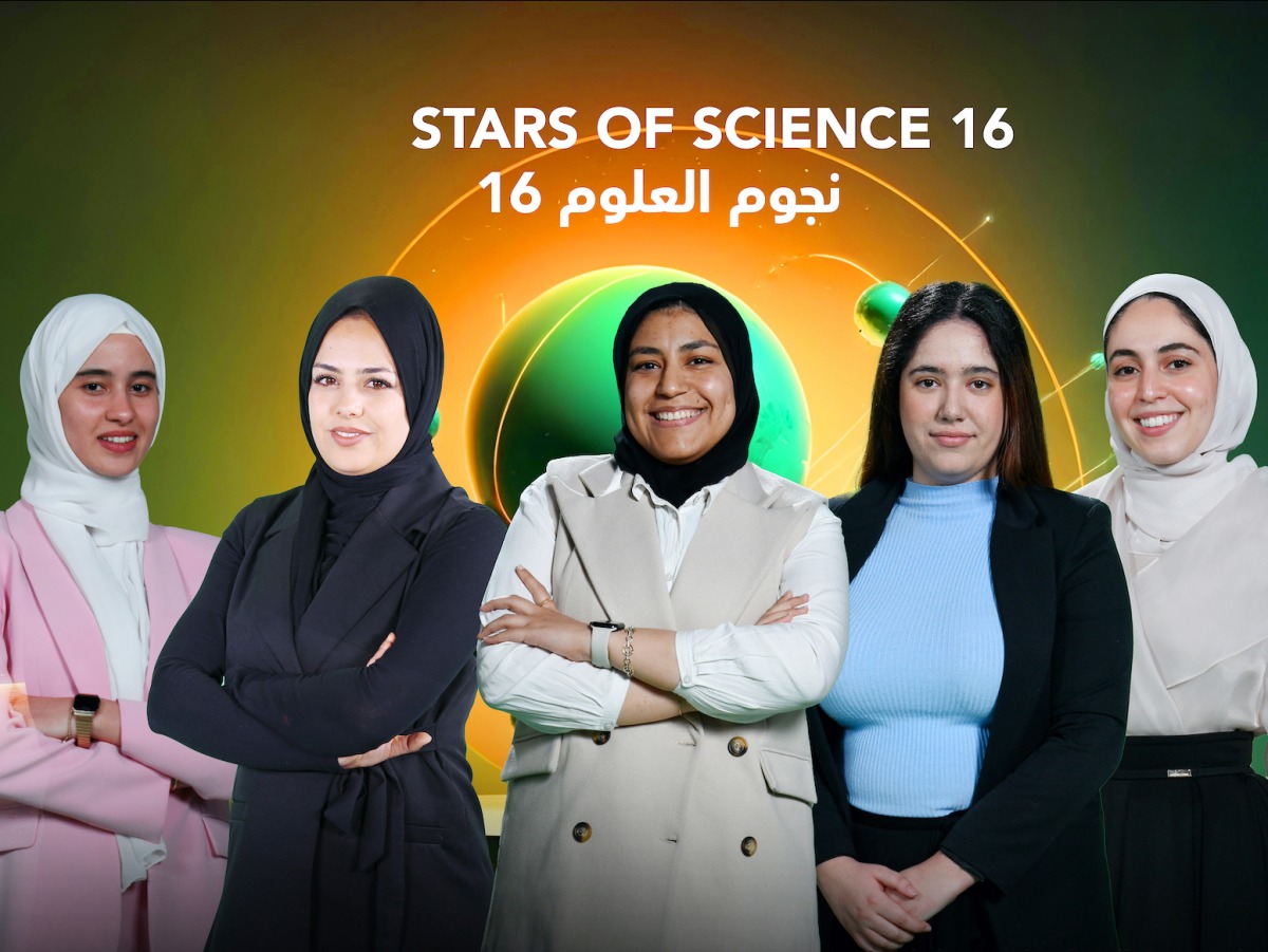 Five women contestants of season 16 of Stars of Science.