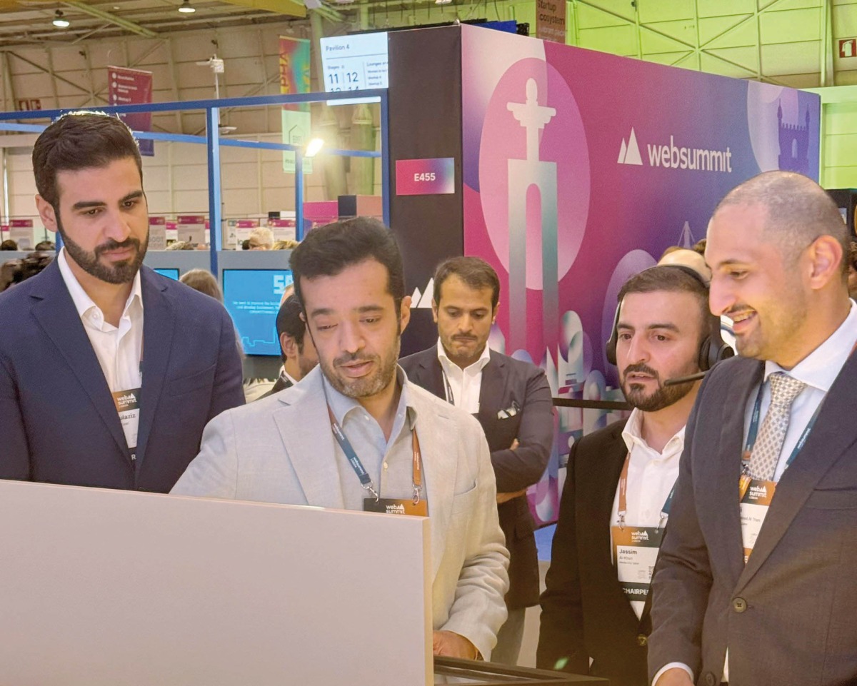 (From Left to Right) Chief Executive Officer of Visit Qatar Eng. Abdulaziz Ali Al Mawlawi, Chairman of Qatar Tourism H E Saad bin Ali Al Kharji, CEO of Media City Qatar Eng. Jassim Mohamed Al Khori and CEO of Investment Promotion Agency Qatar (Invest Qatar) Sheikh Ali Alwaleed Al Thani at the event.