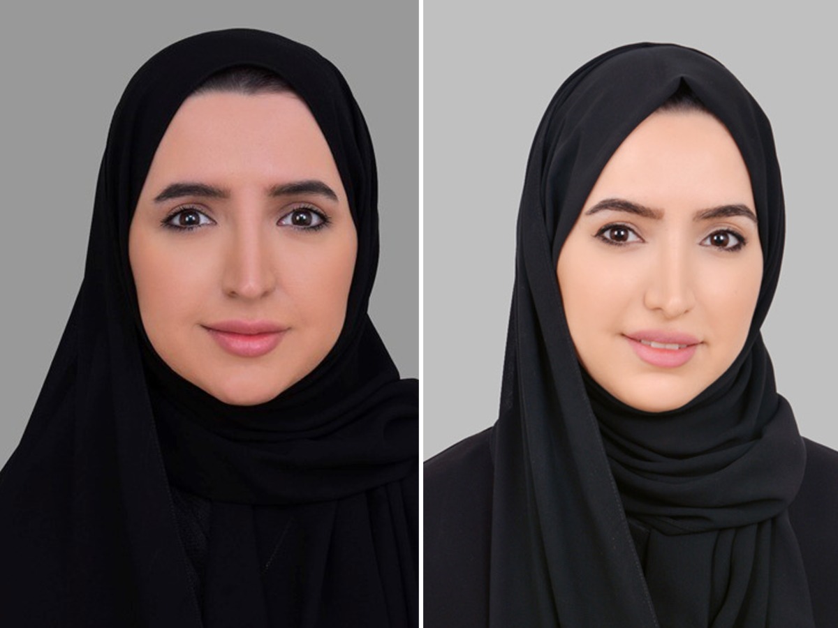  Dr. Mashael Al Shafai (left) and Dr. Kholoud Al Shafai