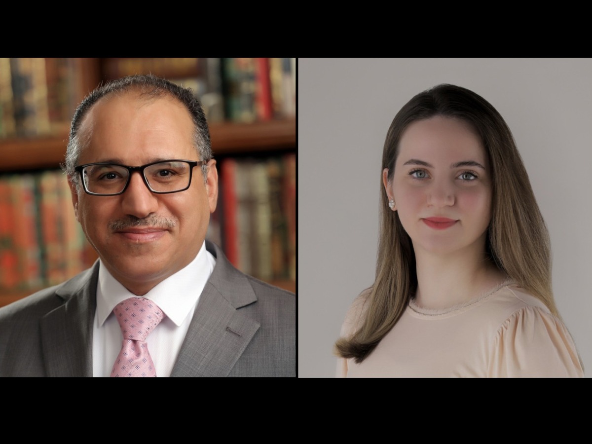 Dr. Laith Abu-Raddad and Dr. Sarah Kanbour