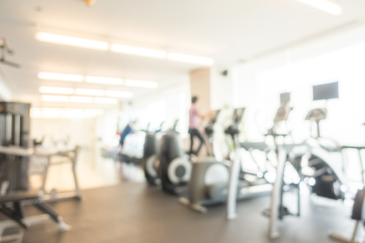 Image of a fitness centre used for representation