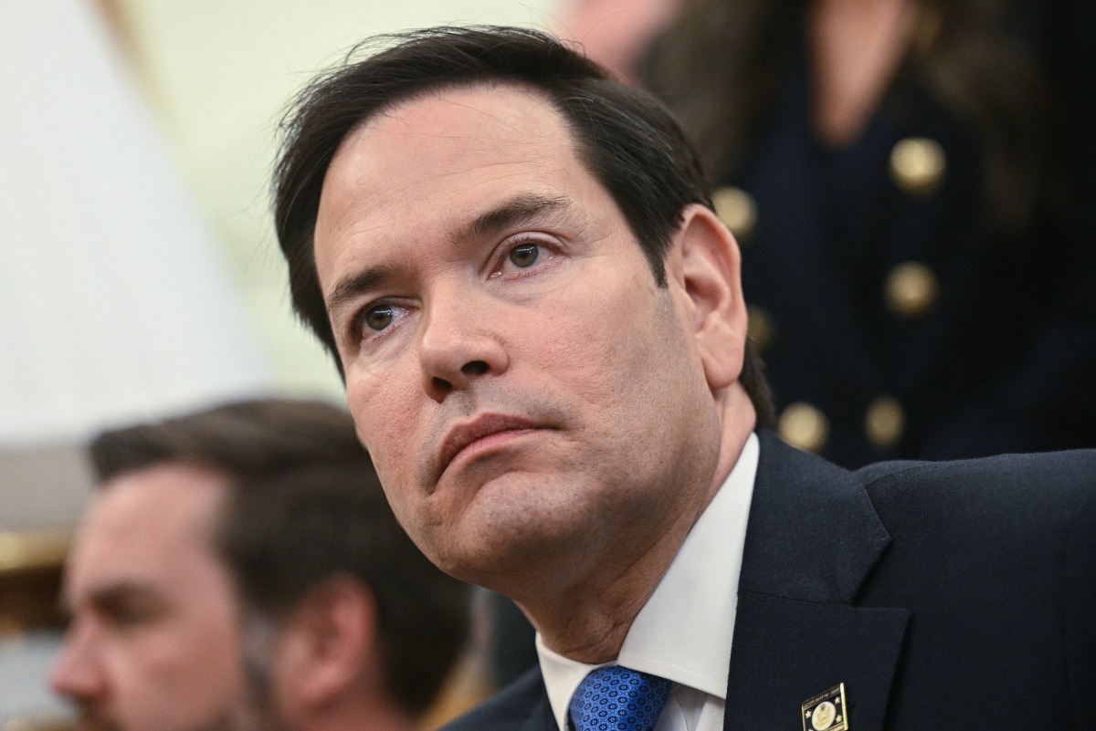 File photo of US Secretary of State Marco Rubio