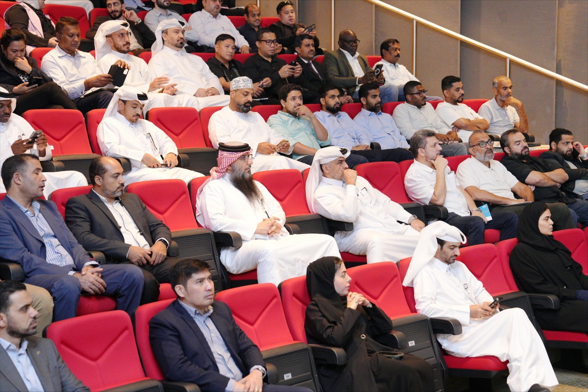 Attendees during the workshop. 