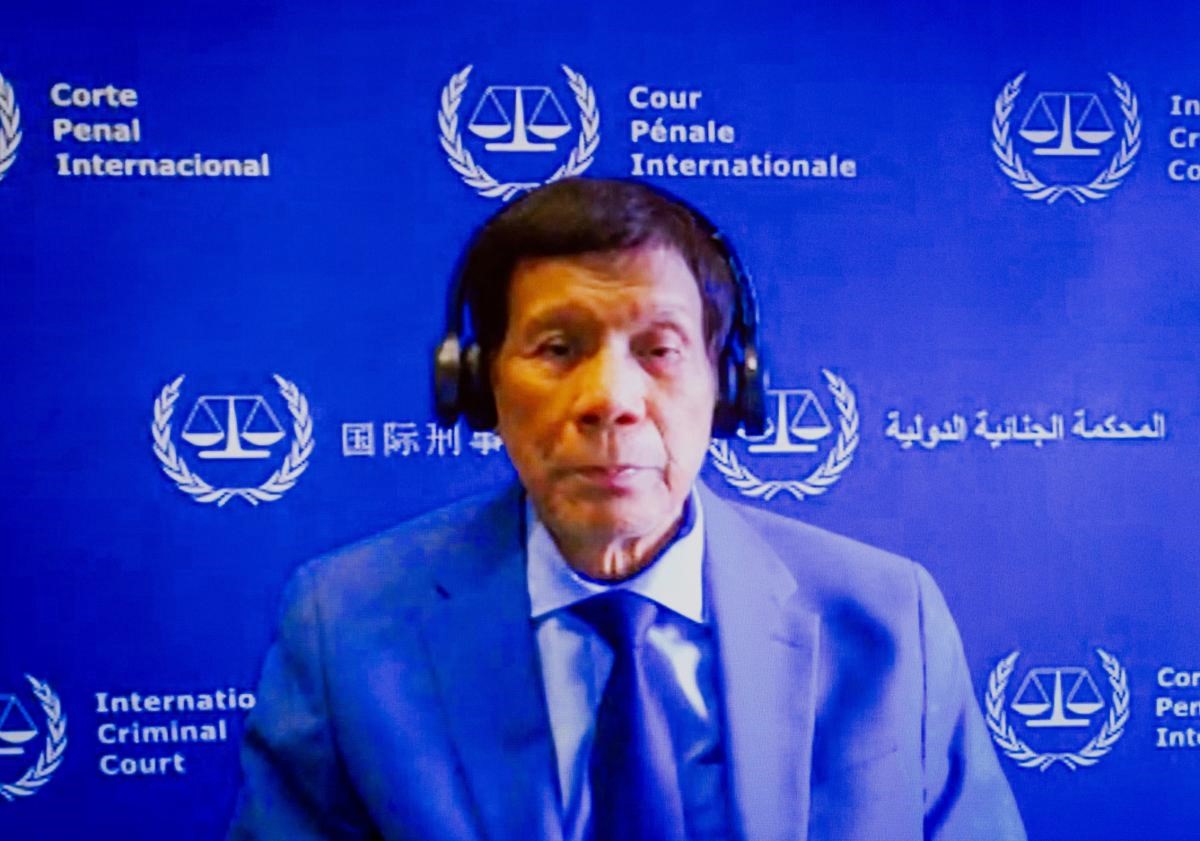 Former Philippine President Rodrigo Duterte/ Image: ICC-CPI