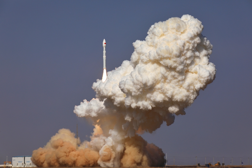 China Aerospace Innovation Pilot Zone-Satellites-Launch 19th October 2025. Photo by Wang Jiangbo/Xinhua 