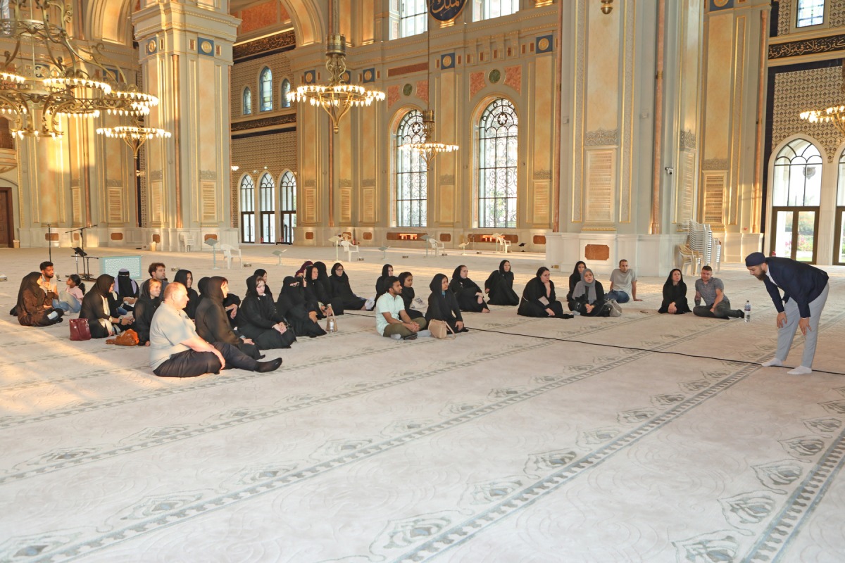 Sheikh Hamad bin Jassim bin Jaber Al Thani Mosque tour