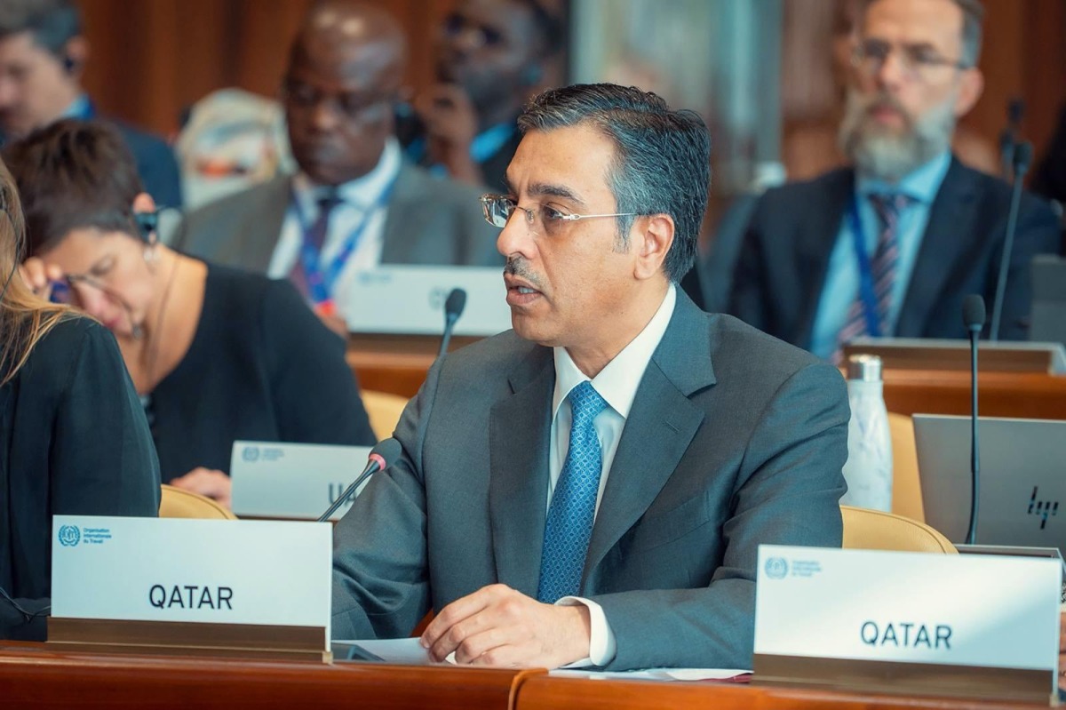 The Minister of Labour, HE Dr Ali bin Samikh Al Marri