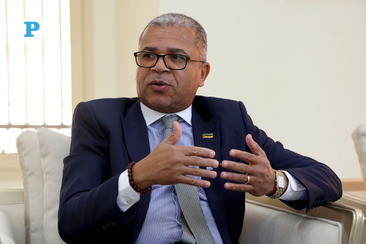 Ambassador of Mozambique to Qatar H E Isac Mamudo Massamby. Pic: Mohamed Farag / The Peninsula 
