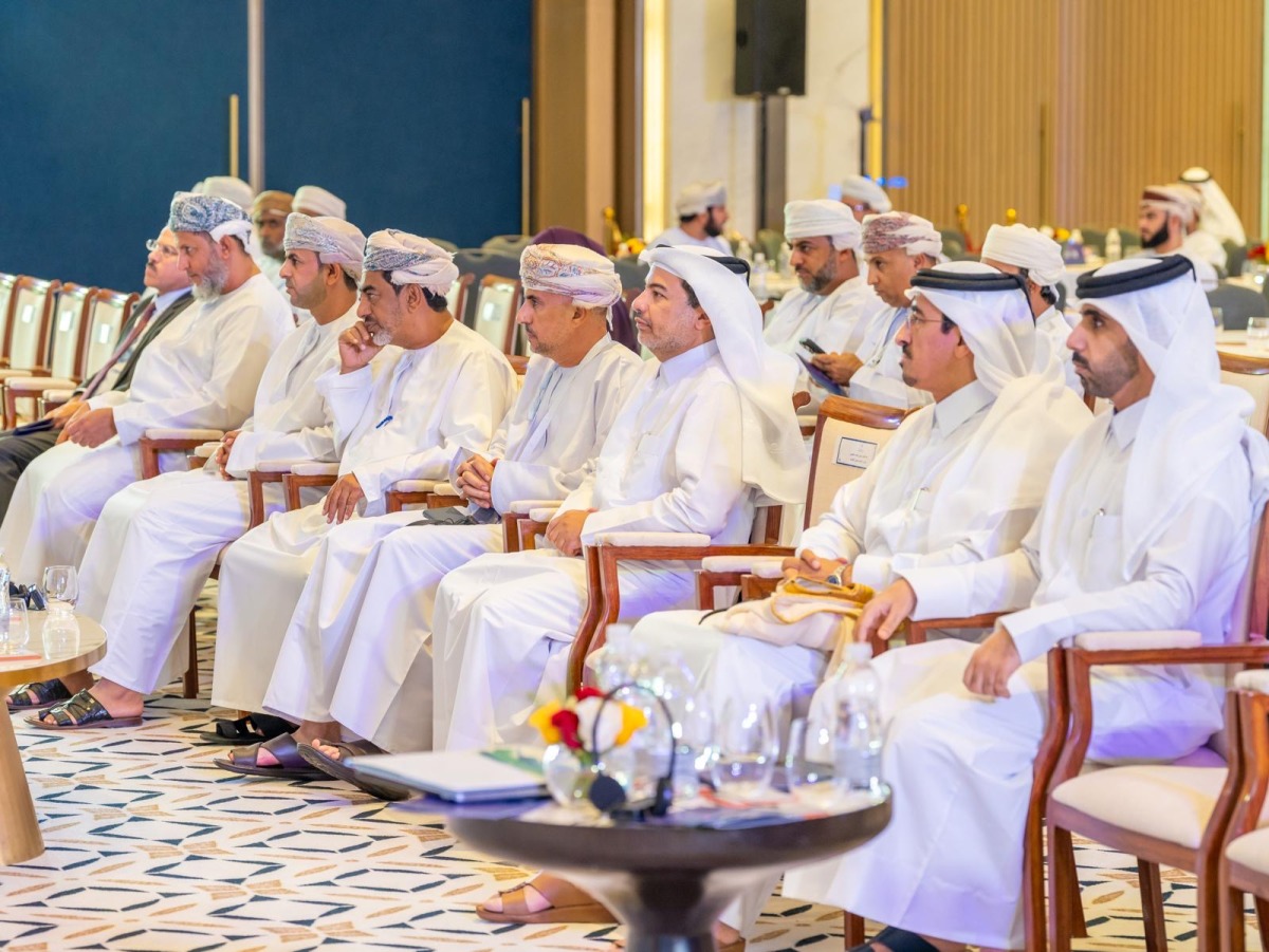 President of the Investment and Trade Court H E Judge Khalid bin Ali Al Obaidli along with the council’s delegation during the conference. 