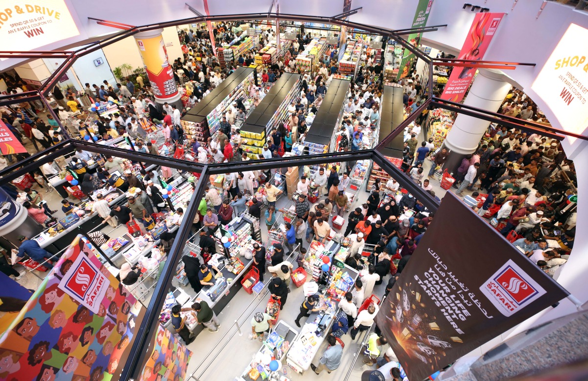 The opening day witnessed massive response by the Safari customers. 