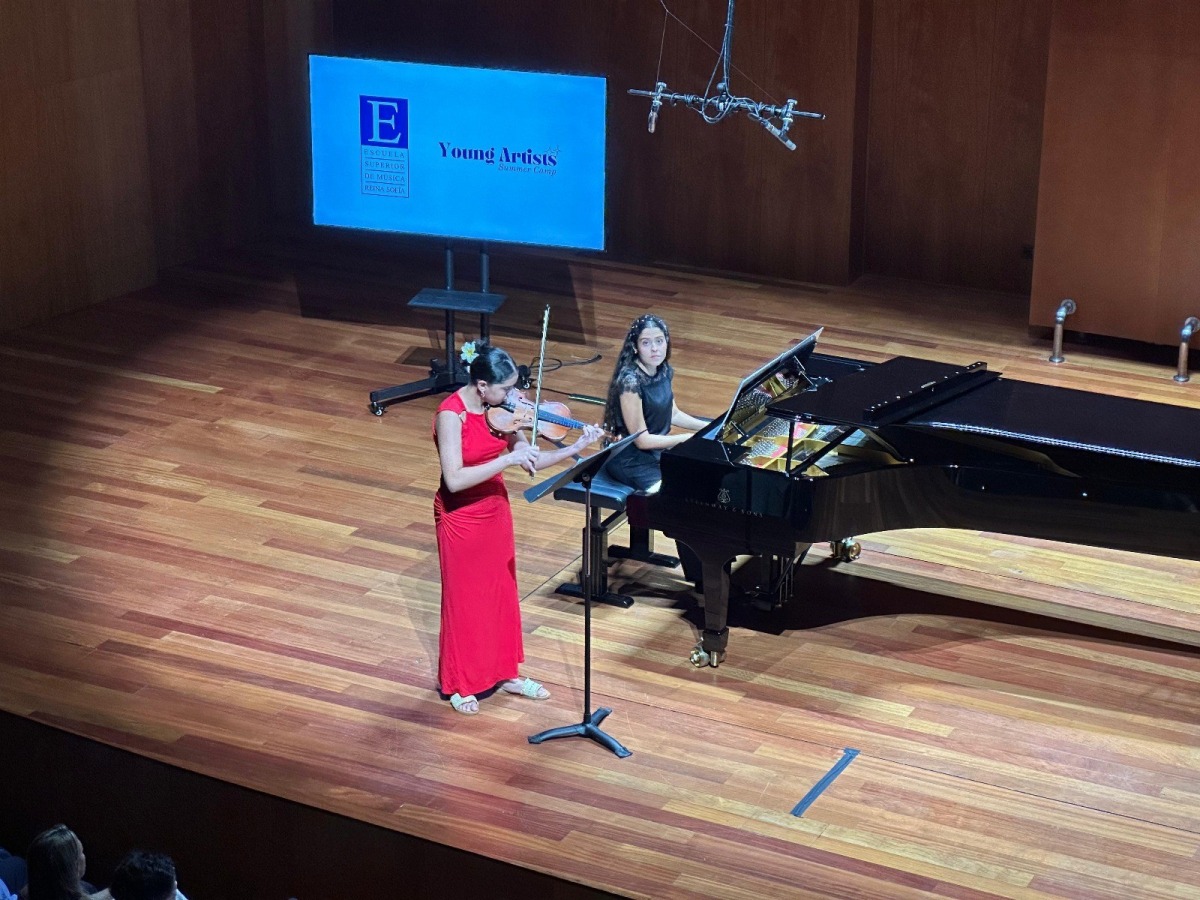 Students from Qatar Music Academy experience an inspiring educational journey at the Reina Sofía School of Music in Spain.
