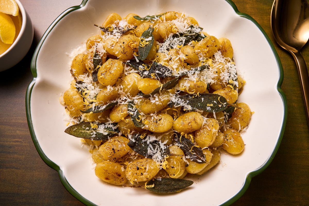 Gnocchi With Brown Butter and Sage. Photo by Lauren Bulbin/The Washington Post; food styling by Carolyn Robb