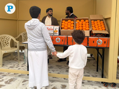The Pakistan Citrus Festival at Al Wakrah Old Souq on January 10, 2026. ( Photos by Mahmoud Elmazaty / The Peninsula)