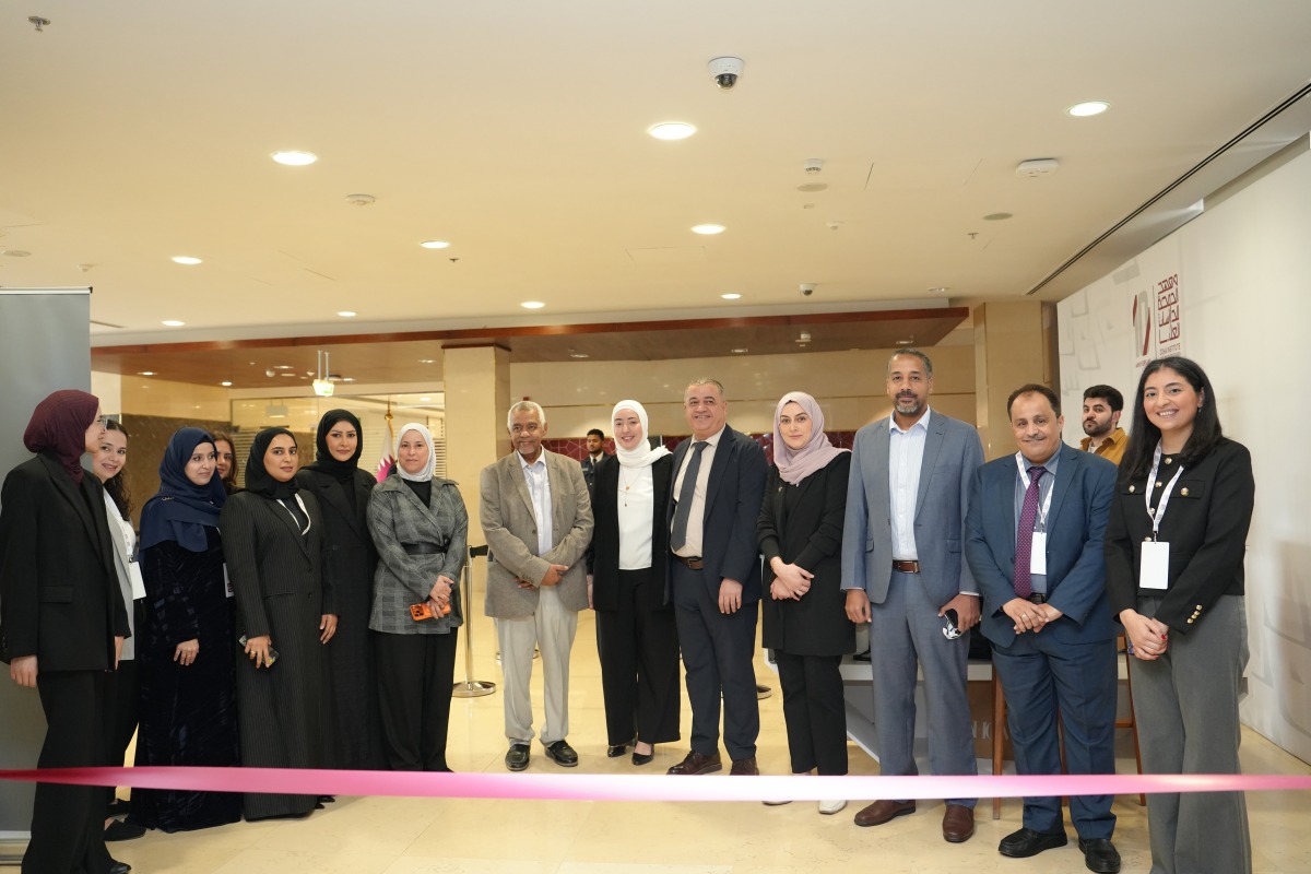 Officials and participants during the Career Fair.