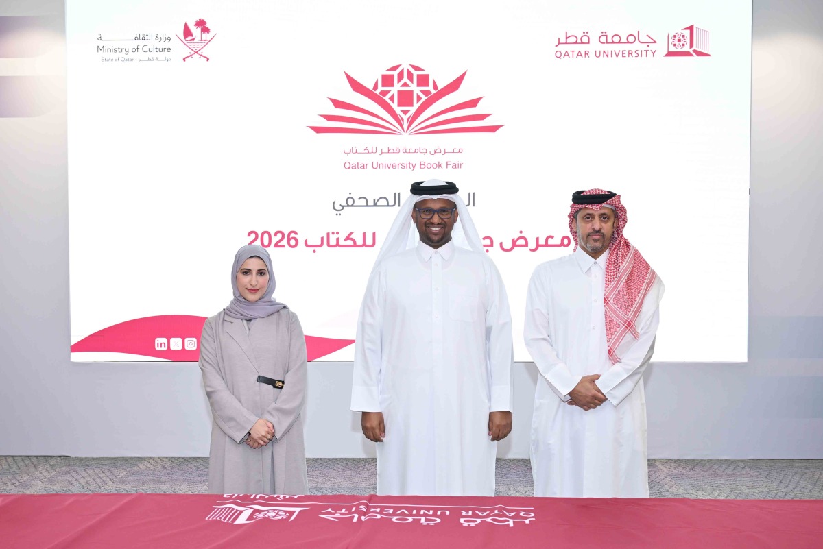 Officials during a press conference. 