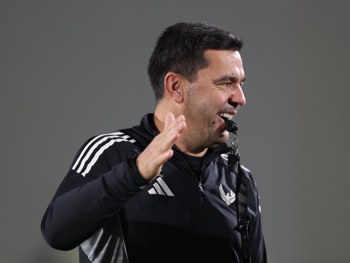 Al Arabi SC head coach Cosmin Contra
