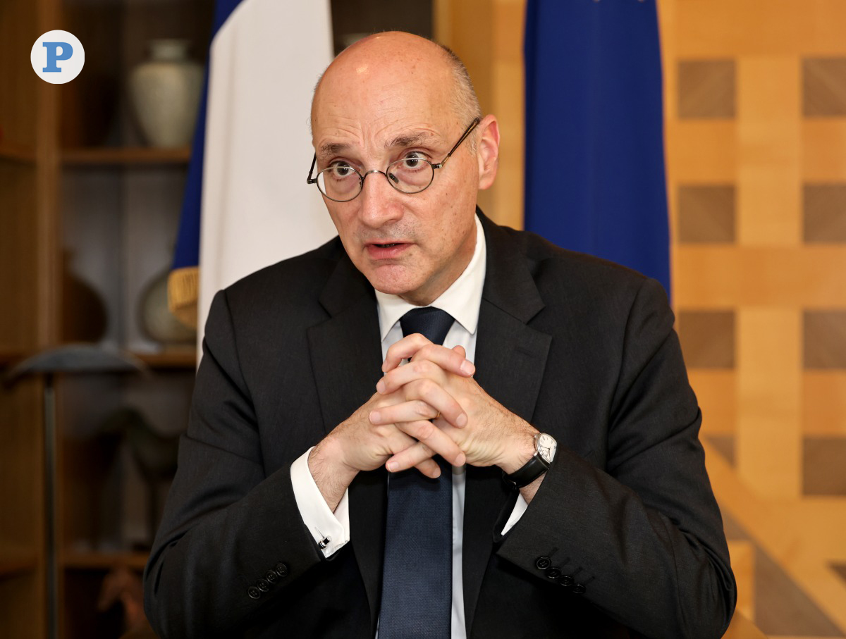 Director General for Political and Security Affairs at France’s Ministry for Europe and Foreign Affairs, H E Frédéric Mondoloni. Pic by Salim Matramkot/ The Peninsula