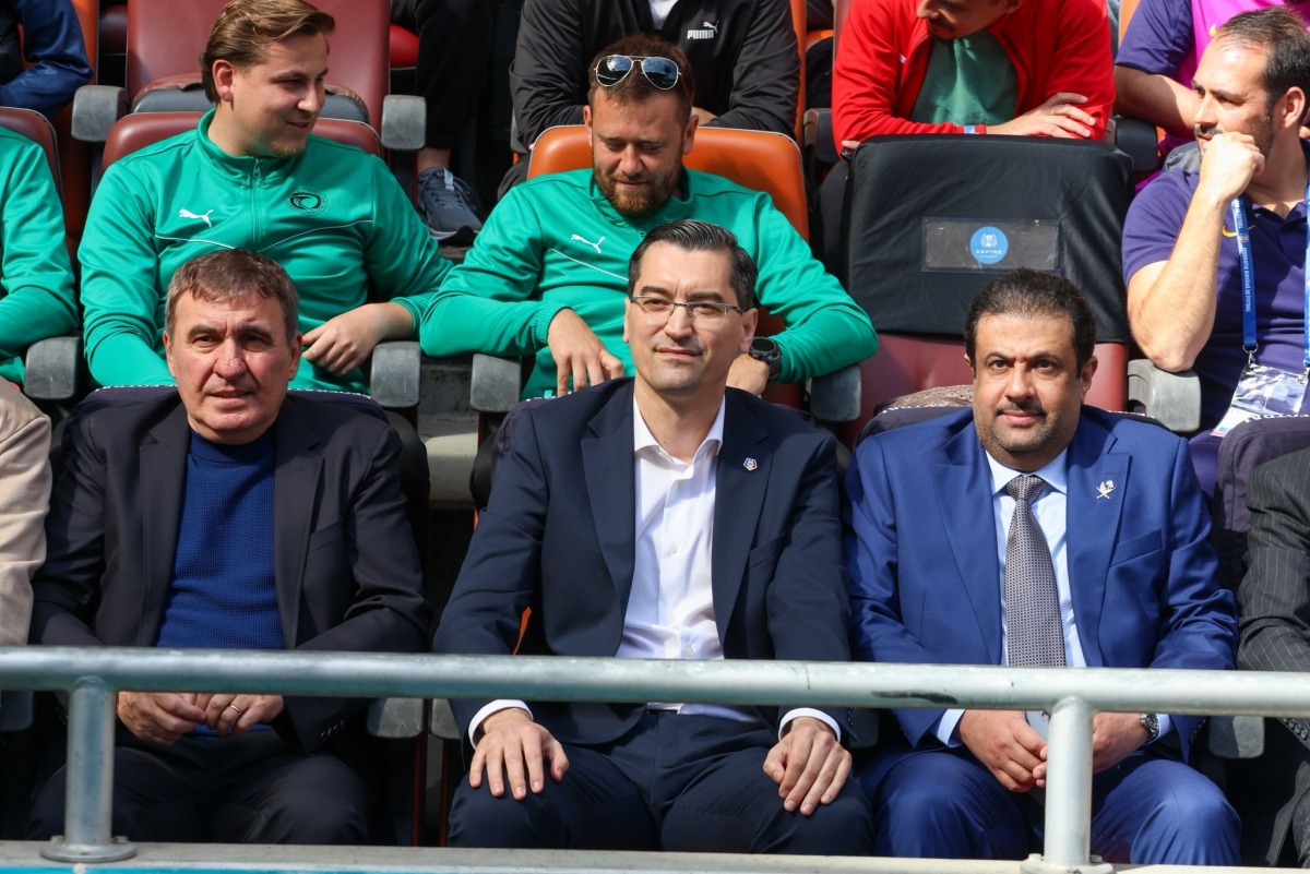 Romanian officials attending one of the sessions of the tour.