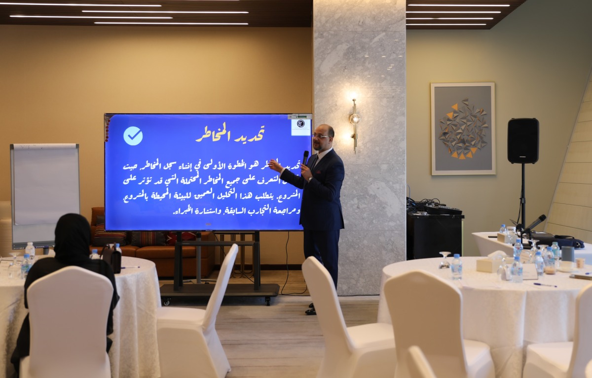 Participants during the training programme.