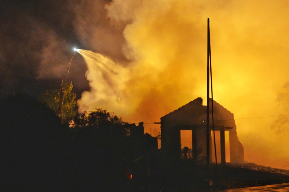 File photo of the blast site