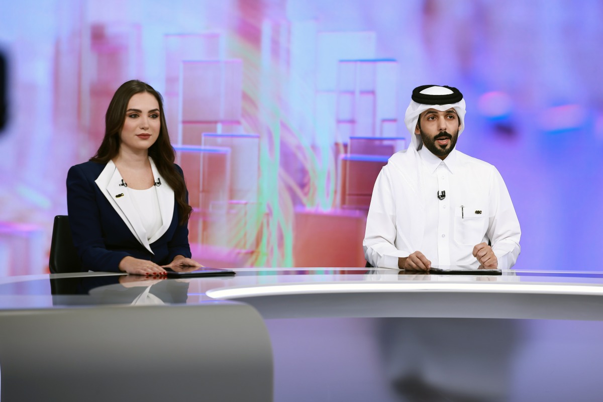 Presenters during a live QBC broadcast. Pics: Rajan Vadakkemuriyil/The Peninsula