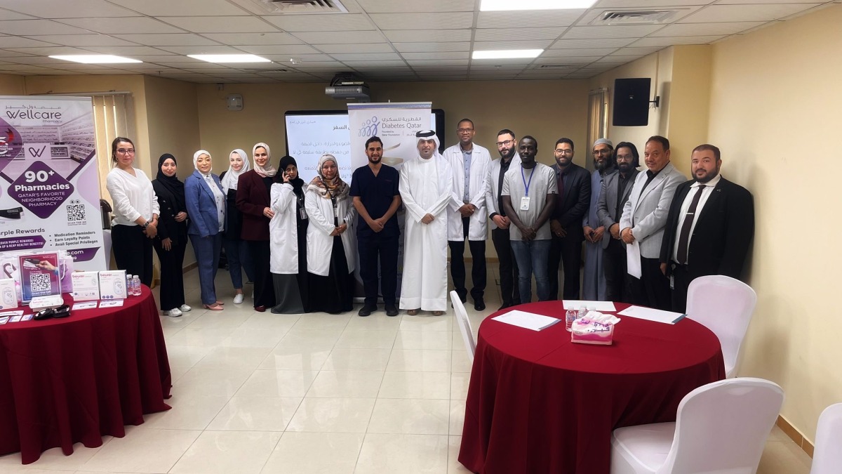 Officials during the awareness campaign.