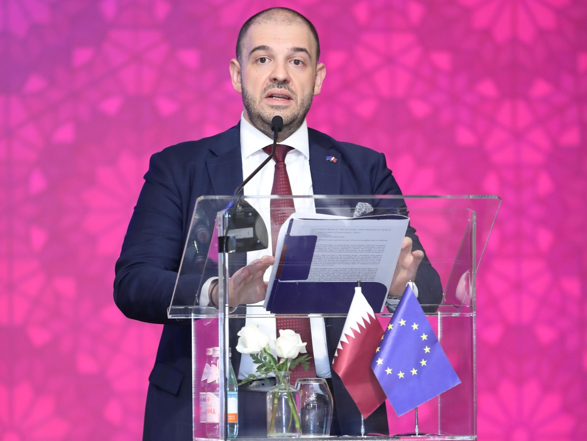 Ambassador of the European Union to Qatar, Dr. Cristian Tudor