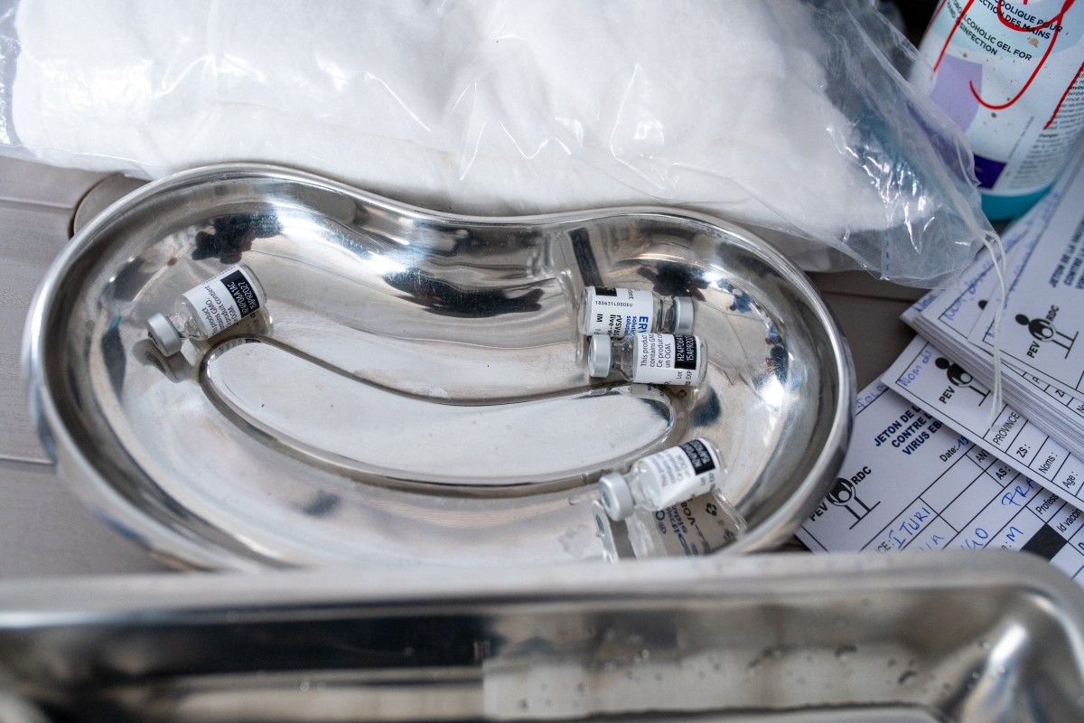 A general view of the vaccine developed for a strain of the Ebola virus at the Provincial Laboratory of Ituri in the northeastern province of the Democratic Republic of the Congo, on September 19, 2026. File photo for representation.