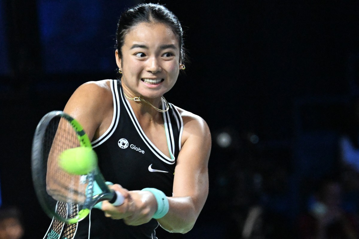 File photo of Philippines tennis star Alexandra Eala 