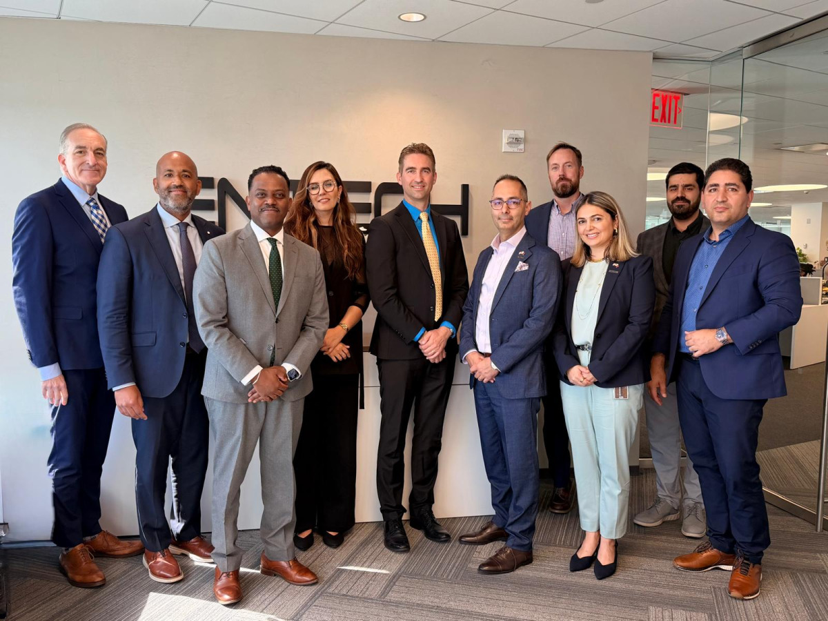 Invest Qatar officials during the recently concluded roadshow in the US.
