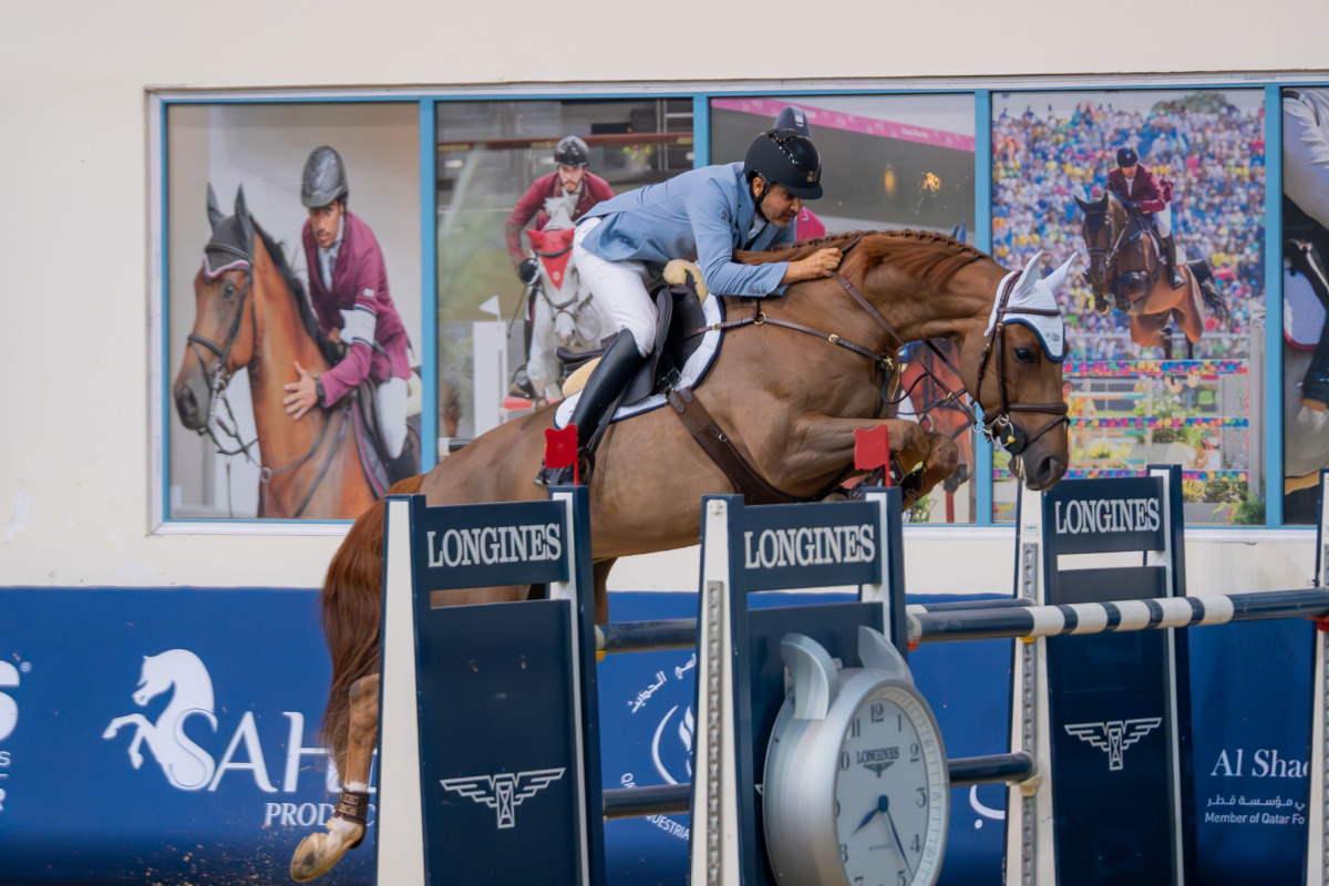 Saudi Arabian rider Khaled Abdulaziz Al Eid topped the Diamond Tour on Rakker DMC.
