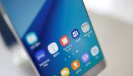 Samsung Electronics' Galaxy Note 7 smartphone. (REUTERS)