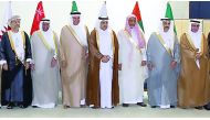 Qatar’s Attorney-General H E Dr Ali bin Fetais Al Marri at the 10th meeting of GCC Public Prosecutors in Riyadh yesterday.