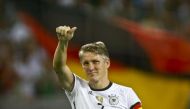 Germany's Bastian Schweinsteiger reacts after a match. (REUTERS/Wolfgang Rattay/file photo)