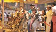 Children take part in games and activities at Qatar Summer Festival 2016 at Entertainment City at Doha Exhibition and Convention Centre. Abdul Basit / The Peninsula / File photo