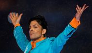 Prince performs during the halftime show of the NFL's Super Bowl XLI football game in Miami, Florida February 4, 2007. REUTERS/Mike Blake/File Photo