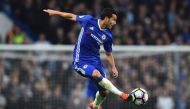 Chelsea's Spanish midfielder Pedro controls the ball during the English Premier League football match between Chelsea and Manchester United at Stamford Bridge in London on October 23, 2016. RESTRICTED TO EDITORIAL USE.  AFP / GLYN KIRK 