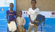 Beneficiary students in Chad.