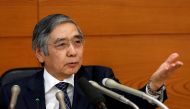 Bank of Japan (BOJ) Governor Haruhiko Kuroda attends a news conference at the BOJ headquarters in Tokyo, Japan November 1, 2016. REUTERS/Kim Kyung-Hoon
