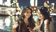 A twitter image of the two friends 