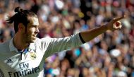 Real Madrid's Gareth Bale celebrates after scoring a goal. REUTERS/Sergio Perez
