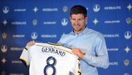 Los Angeles Galaxy midfielder Steven Gerrard. (Reuters/Gary A. Vasquez/USA Today Sports/File Photo)