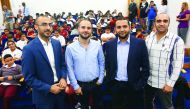 Stars of Science finalists at the Qatar Academy.
