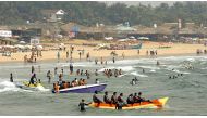A scene from Goa, one of the major tourism sites in India. (Reuters) 