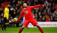 Watford's Heurelho Gomes. Reuters / Peter Cziborra